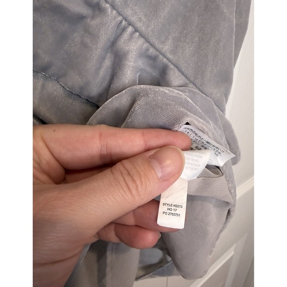 J Crew Womens Dainty Velvet Top‎ Size 8 Ruffle Fairy Coquette NYE Romantic Soft - Picture 13 of 16